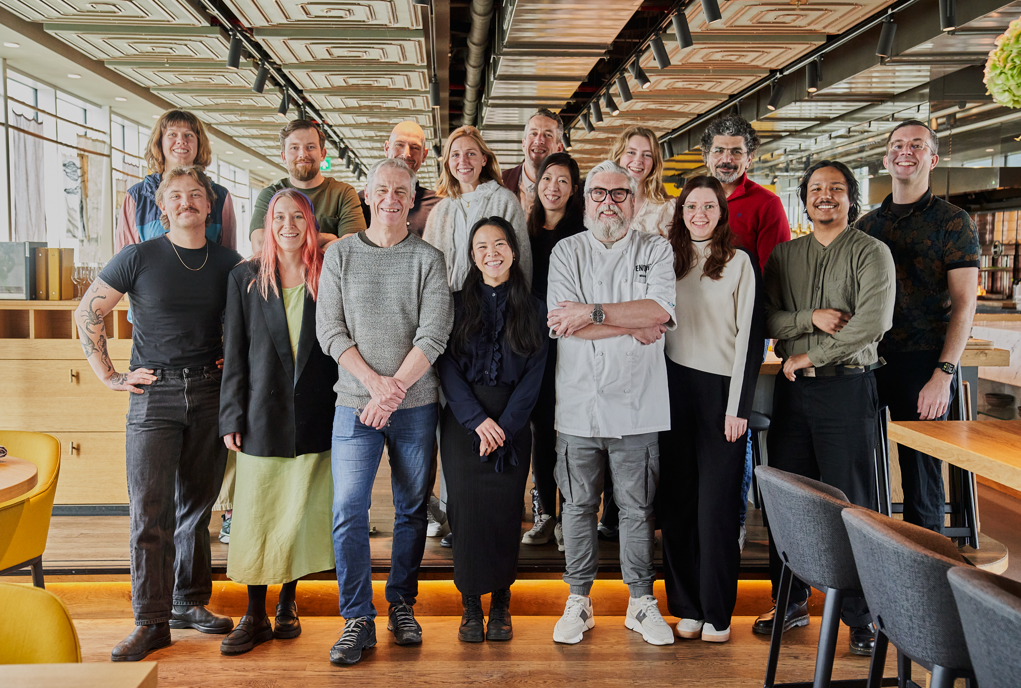 De deelnemers van het Low Food Lab Mycelium tijdens de kick-off